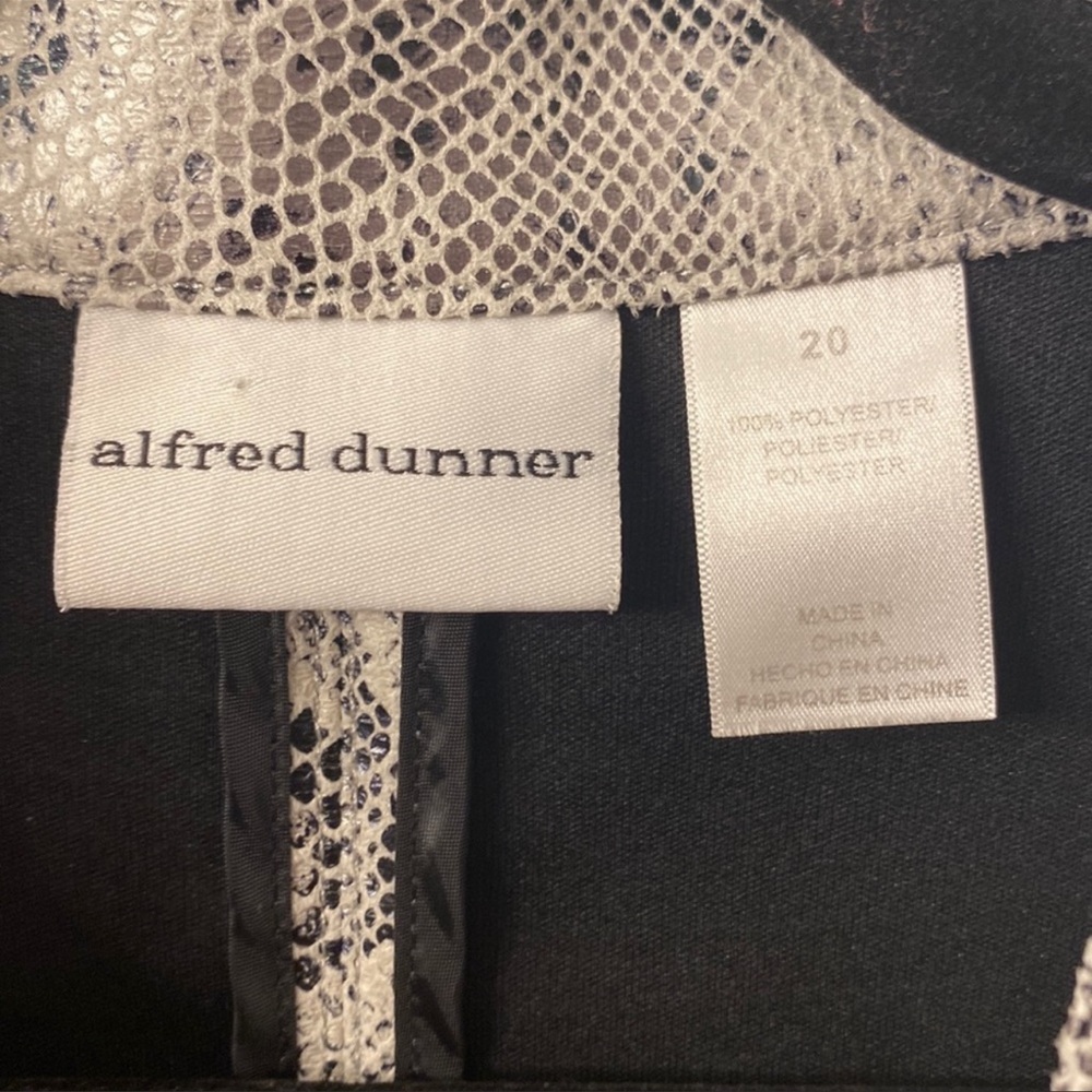 Alfred Dunner Sweet Temptation Python Print Jacket - image 5